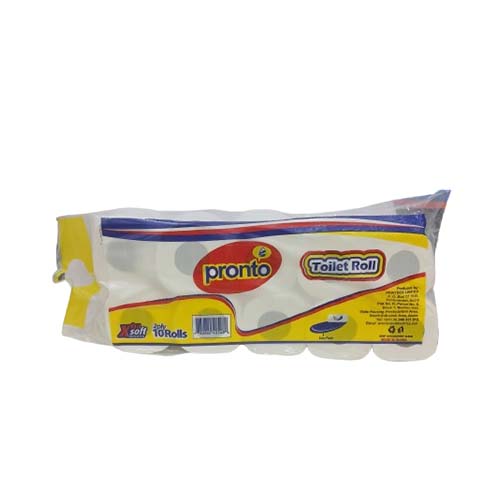 PRONTO TISSUE TOILET ROLL 10PCS