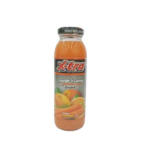 X-TRA ORANGE-CARROT JUICE 250ML