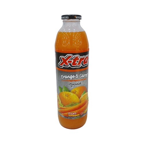 X-TRA ORANGE-CARROT JUICE 1L