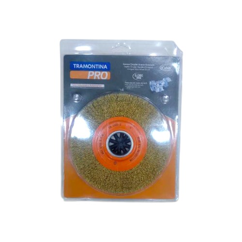 CRIMPED WIRE WHEEL BRUSH 6INX3-