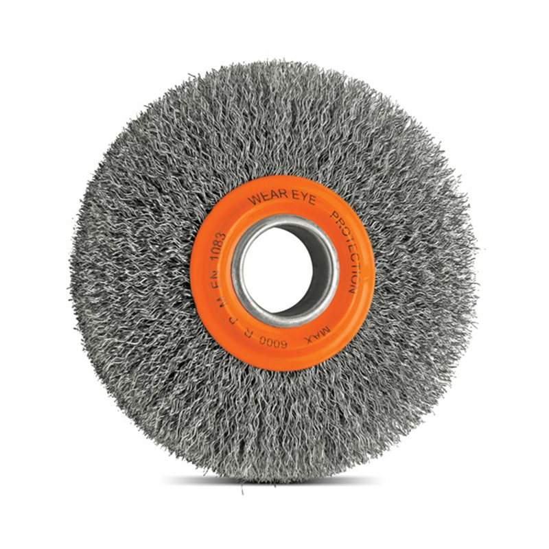 KNOTTED WIRE WHEEL BRUSH 6X3-4