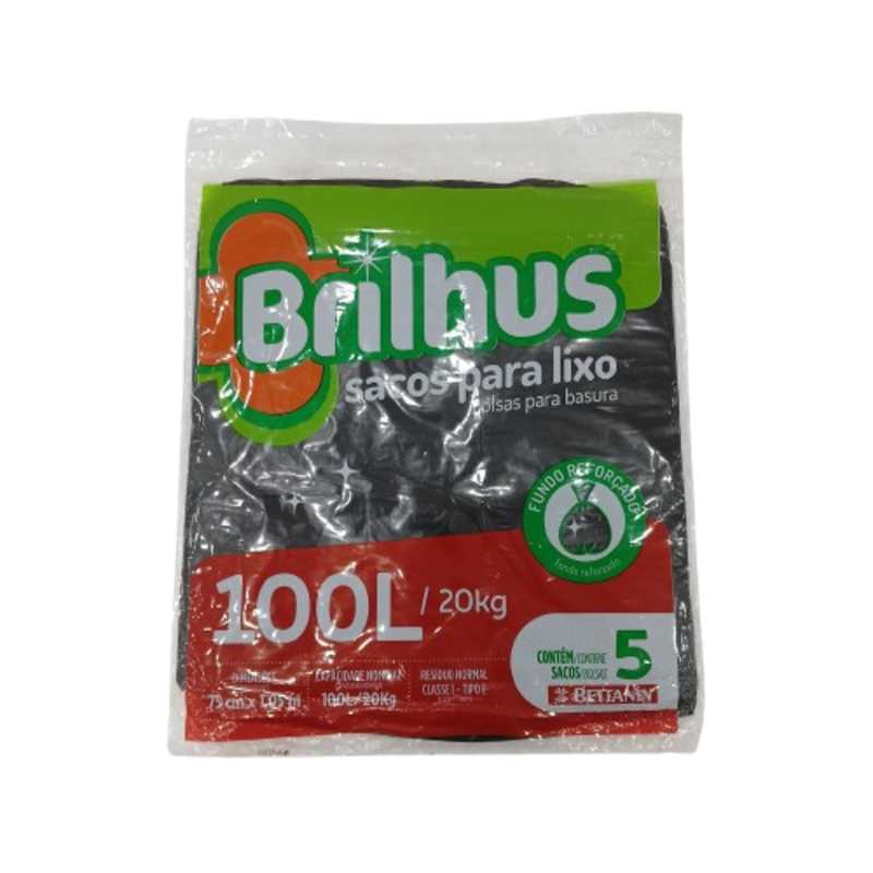 BETTANIN TRASH BAG 100L BRILHUS