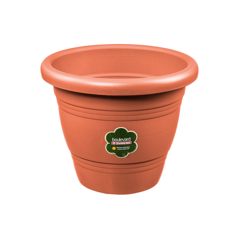 SANREMO ROUND FLOWER POT 22CM