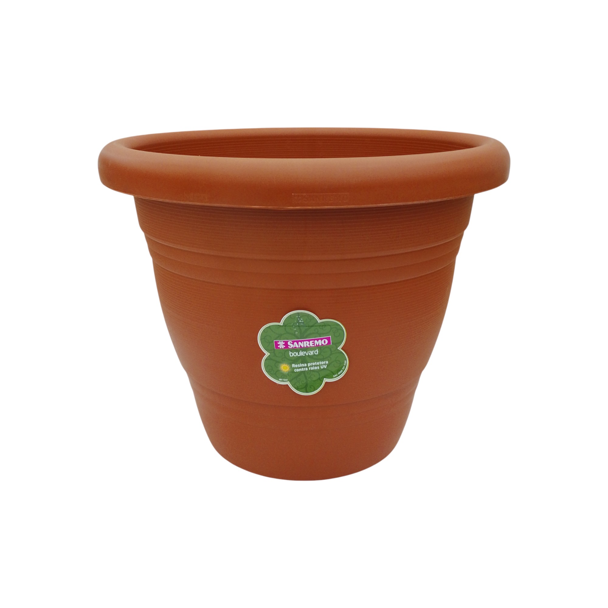SANREMO ROUND FLOWER POT 28CM