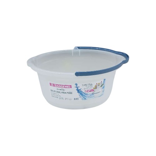 SANREMO OVAL PLASTIC BUCKET 14L
