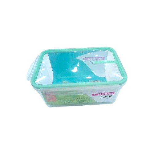 SANREMO CONTAINER W CLIPS 3.5L