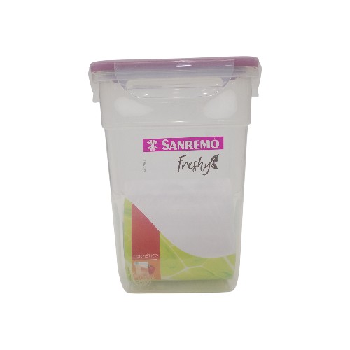 SANREMO CONTAINER W CLIPS 1.4L