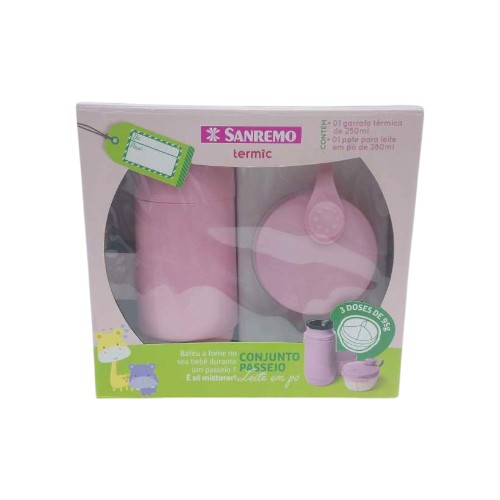 THERMOS BOTTLE + BABY FORM CONT