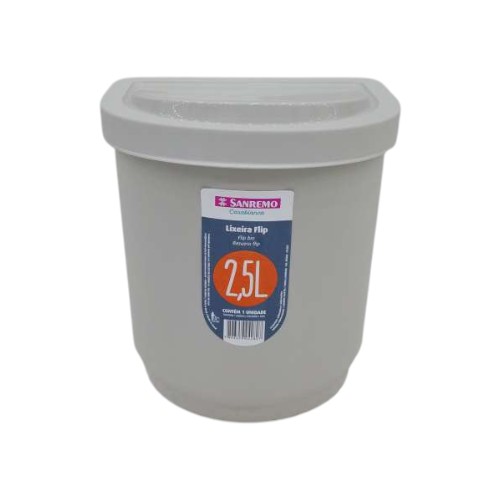 SANREMO PLASTIC FLIP BIN 2.5L