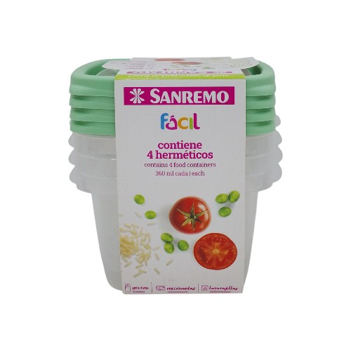 SANREMO CONTAINER SET 360ML