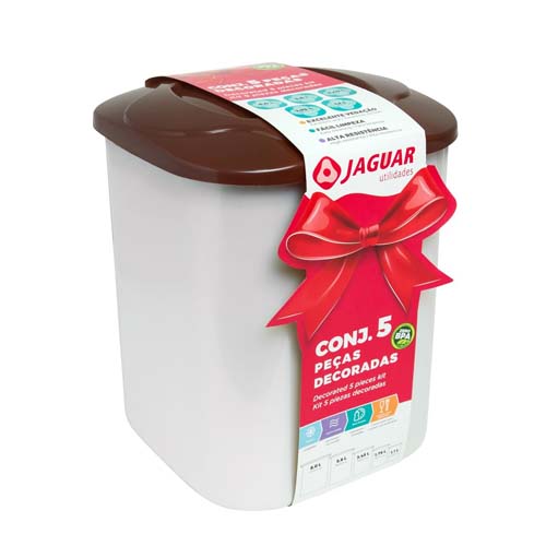 CONTAINER FOOD 5PCS SET 0717