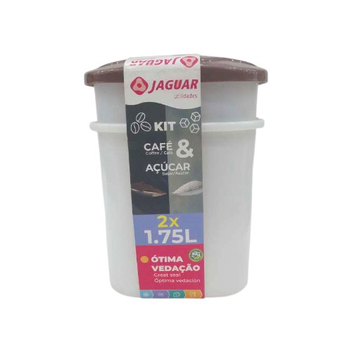 CONTAINER PLASTIC 2PCS 1.75L CA
