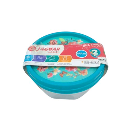 CONTAINER PLASTIC 2PCS SET 370M