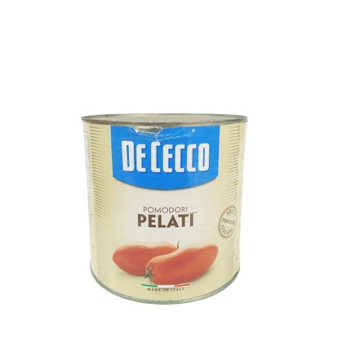 DE CECCO PEELED TOMATOES 2500G