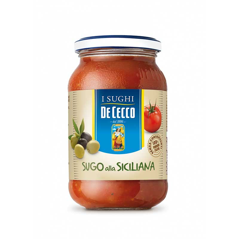 SICILIAN SAUCES 400G DE CECCO