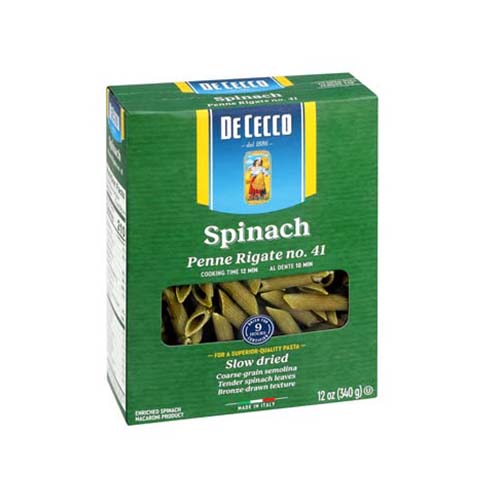 DE CECCO SPINACI PENNE RIGATE P