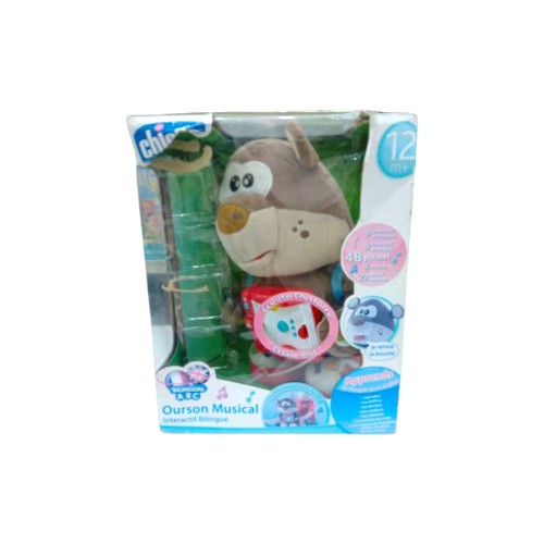 BEAR SINGING TOY ABC CHICCO