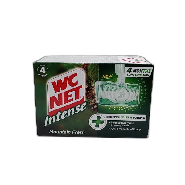 WC NET INTENSE MOUNTAIN FRESH BLOCKS 4PCS