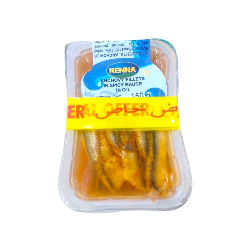 RENNA ANCHOVY FILLETS IN SPICY