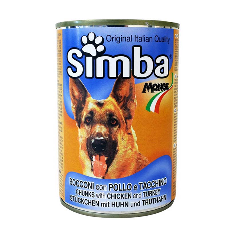 DOG FOOD CHICKENTURKEY 415g SIM