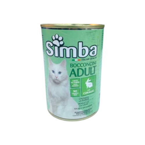 CAT FOOD RABBIT 415g SIMBA
