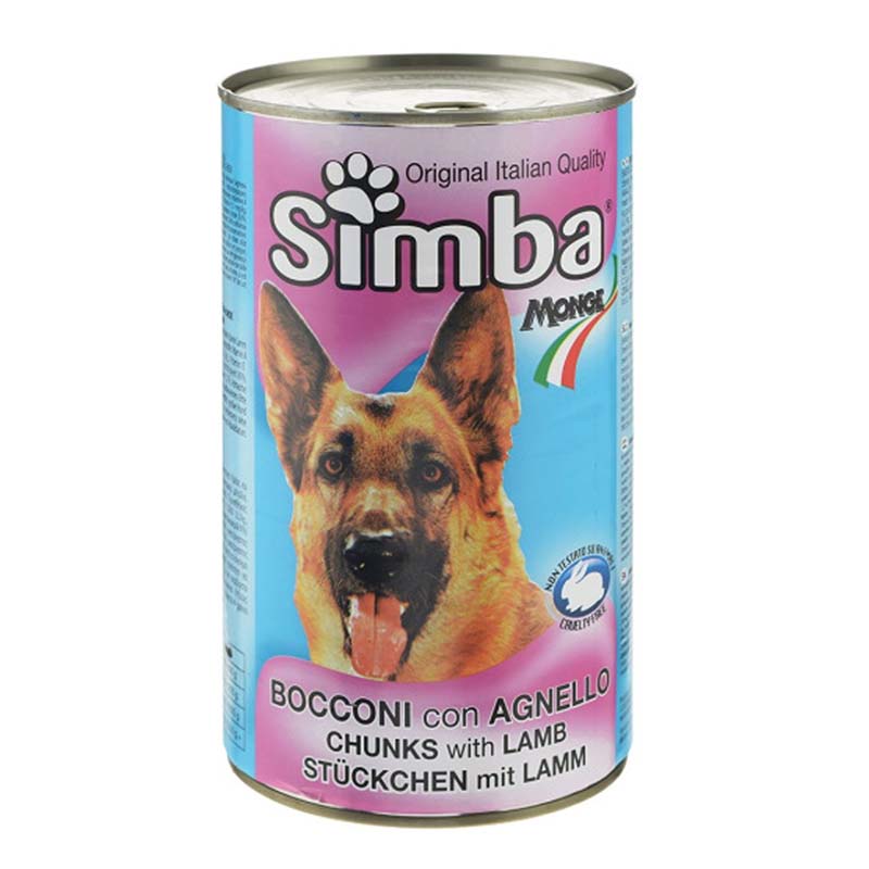 DOG FOOD LAMB 415g SIMBA
