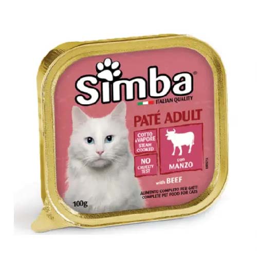 SIMBA CAT FOOD 100G BEEF