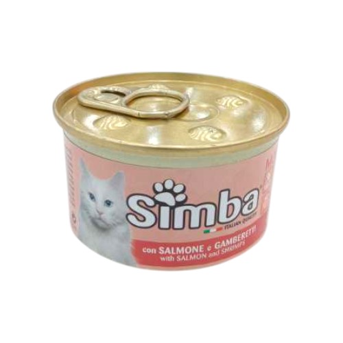 SIMBA CAT FOOD 85G SALMON  SHRI