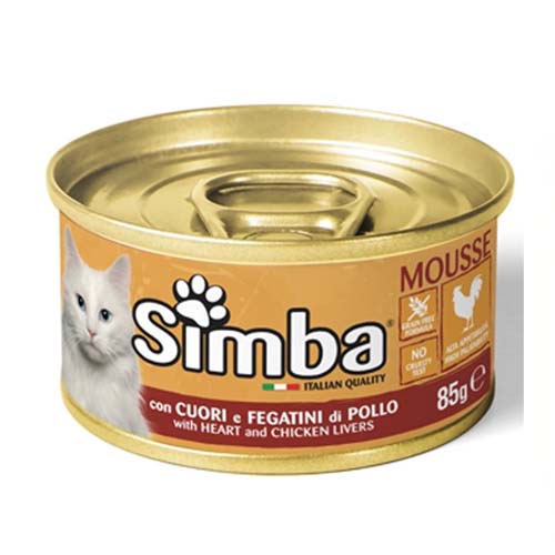 SIMBA CAT FOOD 85G BEEF  CHICKE