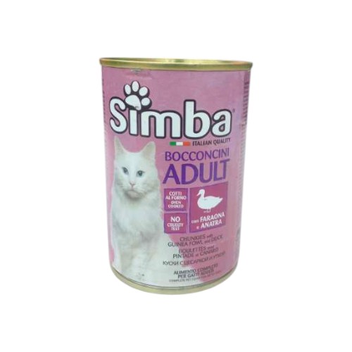 CAT FOOD FOWL AND DUCK 415G SIM