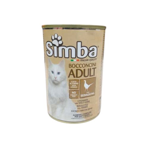 CAT FOOD WILD GAMES 415g SIMBA