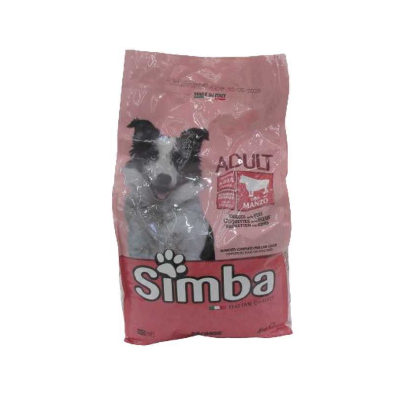 SIMBA DOG FOOD 4KG BEEF