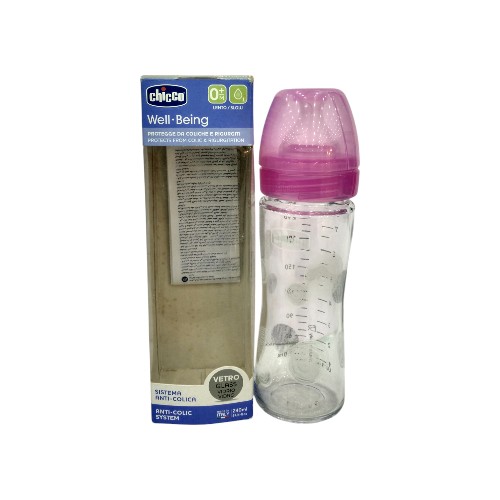 BOTTLE WB GLASS GIRL 240 SLOW