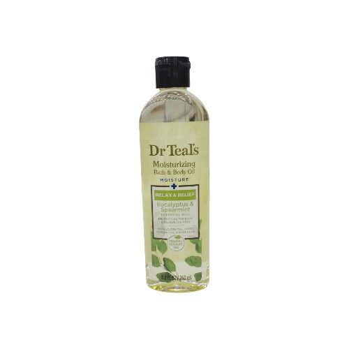 BATH OIL EUCAL 8.8OZ DR TEALS