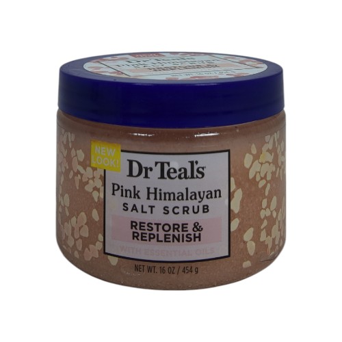 DR TEALS SALT SCRUB 454G HIMALA