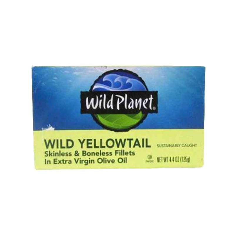 YELLOWTAIL FILLETS IN EVOO 125G