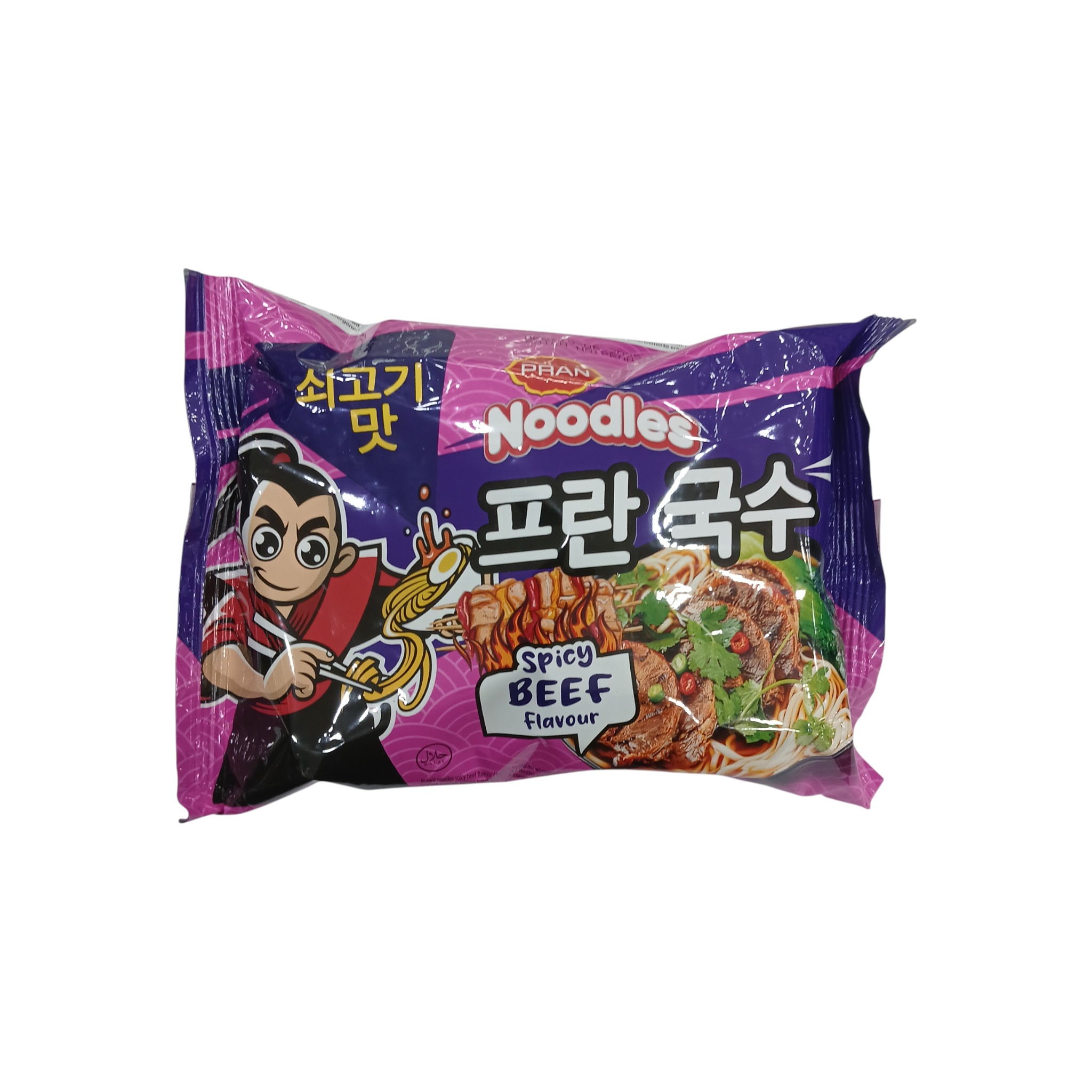 PRAN NOODLES SPICY BEEF  85G