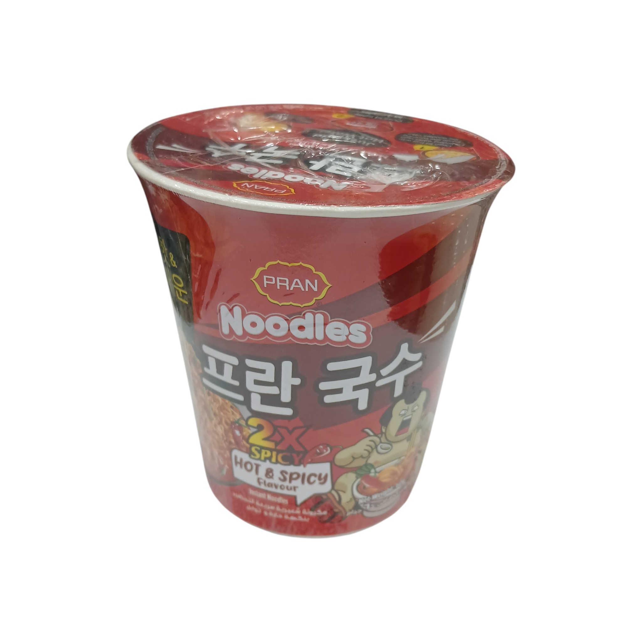 PRAN NOODLES CUP  HOT&SPICY 60G