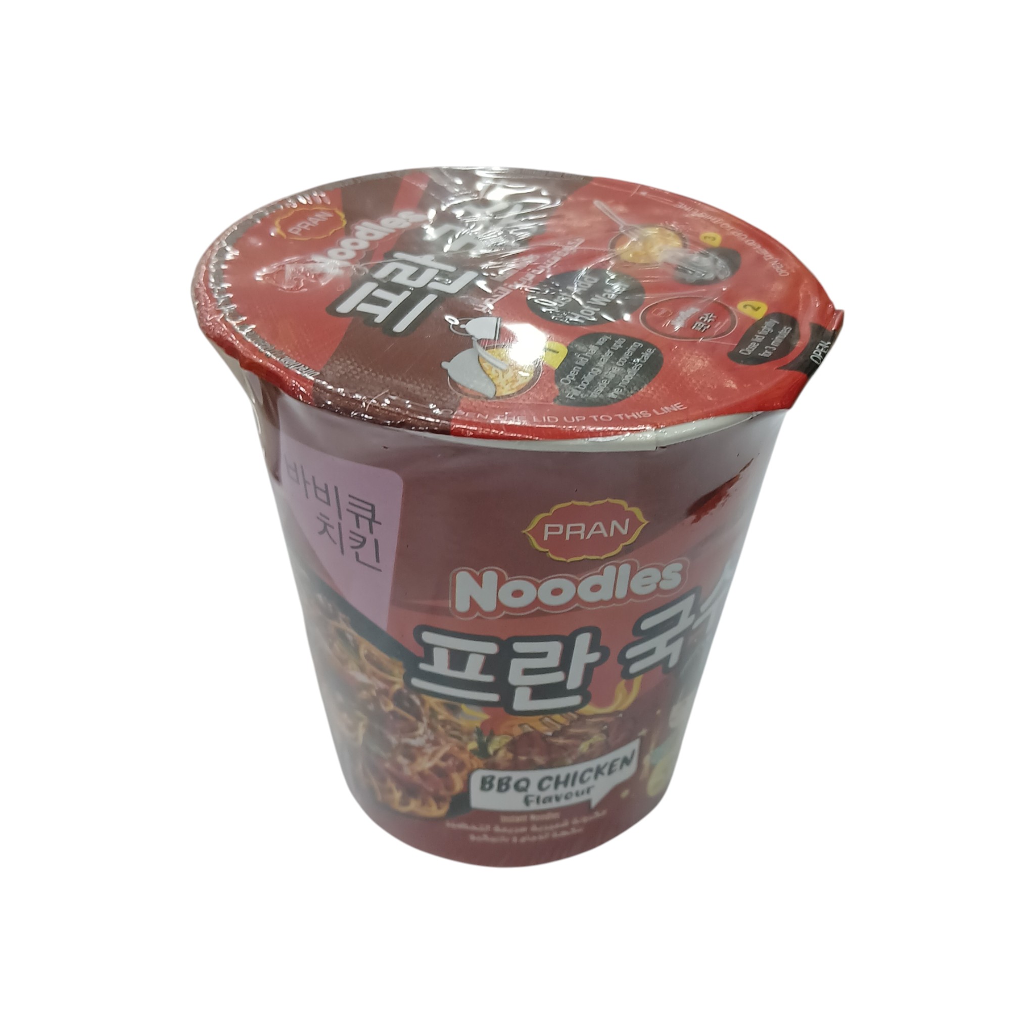 PRAN NOODLES CUP BBQ CHICHEN 60