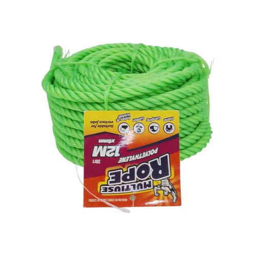 UBL PE ROPE COIL 6MMX12M