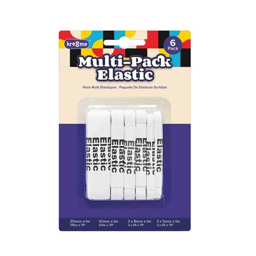 UBL ELASTIC MULTI PACK 6ASST