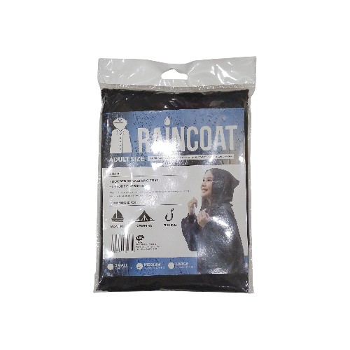 UBL ADULT RAINCOAT W HOOD