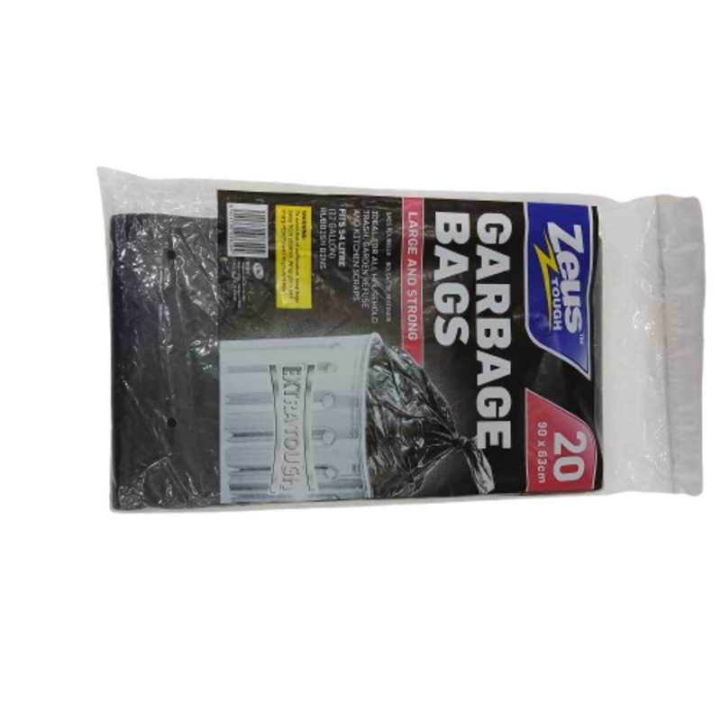 UBL GARBAGE BAGS BLACK 54L 20PK