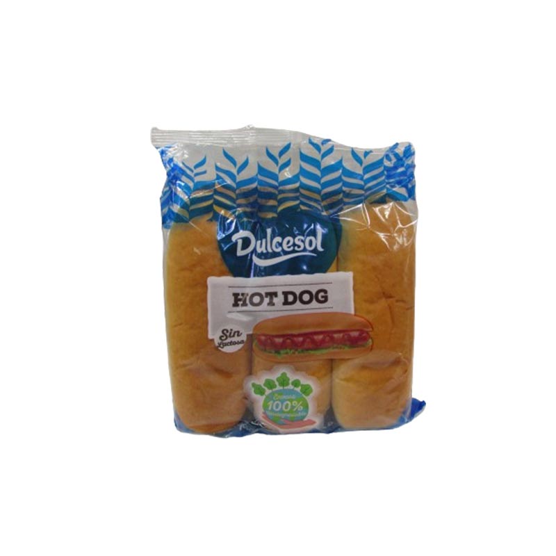 DULCESOL HOT DOG BREAD 330G