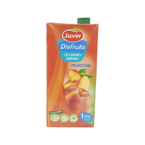 JUVER DISFRUTA PEACH JUICE 1L