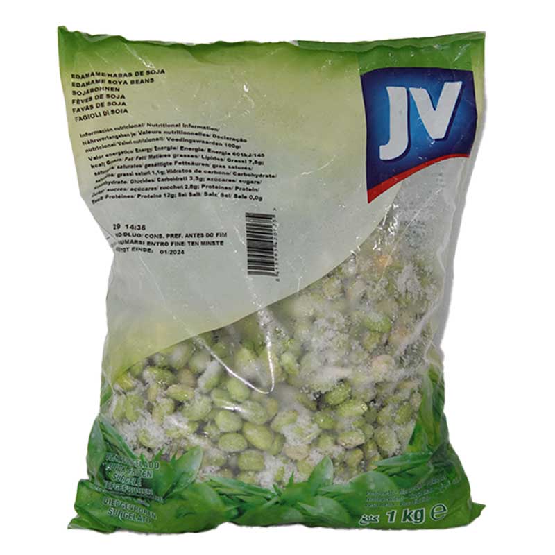 EDAMAME SOYA BEANS 1KG JV