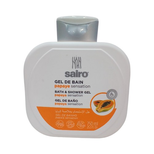 SAIRO SHOWER GEL PAPAYA  750ML
