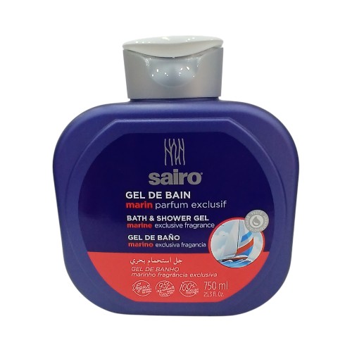 SAIRO SHOWER GEL MARINE  750ML