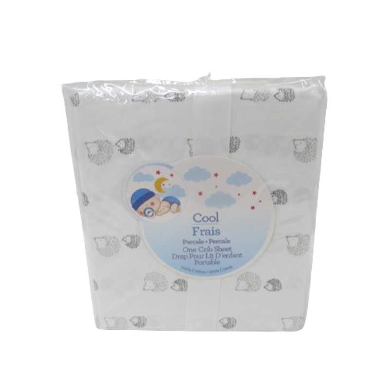 CRIB SHEET COOL FRAIS -CRIB ASS