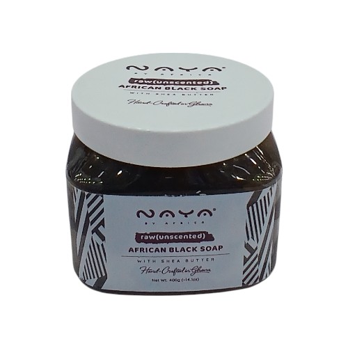 BLACK SOAP 397G NAYA